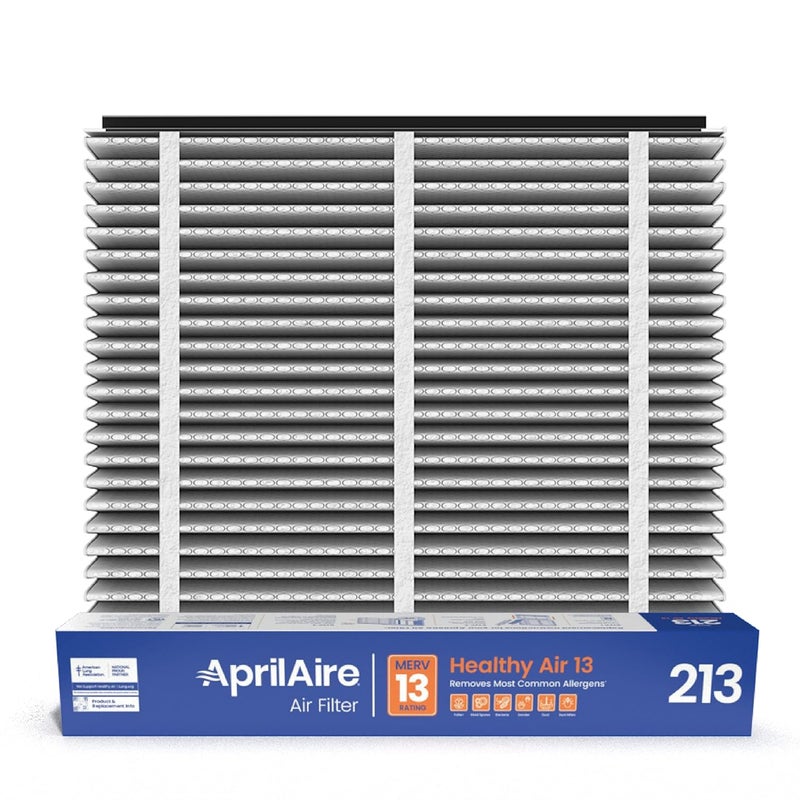 AprilAire 213 Replacement Filter for AprilAire Whole House Air Purifiers  MERV 13 Healthy Home Allergy 20x25x4 Air Filter Pack of 1 - Image 1