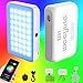 weeylite ويلايت Weeylite S03 ضوء فيديو LED RGB، تحكم عبر التطبيق، ضوء كاميرا محمول صغير، ضوء كاميرا محمول - Image 2