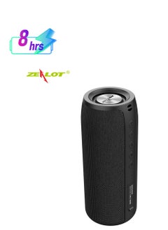 Zealot S51 Black Portable BT Speaker Outdoor 10W TWS Connection High Quality Sound IPX5 Waterproof 8 hours use time Speaker  - Image 1