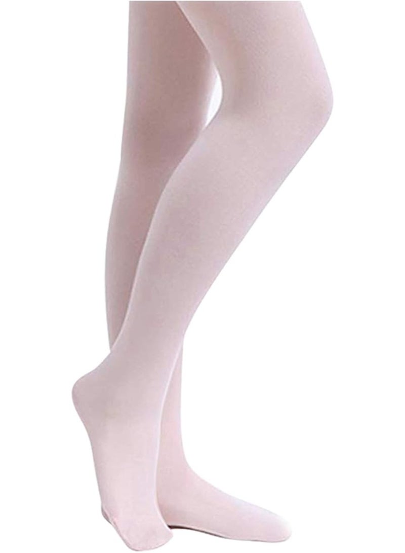Stelle Girls' Ultra Soft Pro Dance Tight/Ballet Footed Tight (Toddler/Little Kid/Big Kid), Ballet Pink, XS - Image 1