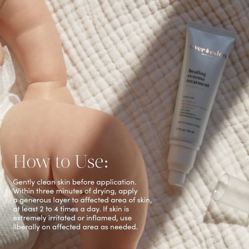 Evereden Healing Eczema Treatment, 1.7 fl oz | Eczema Cream | Clean and Fragrance Free Eczema Cream for Babies, Kids, and Adults - Image 3