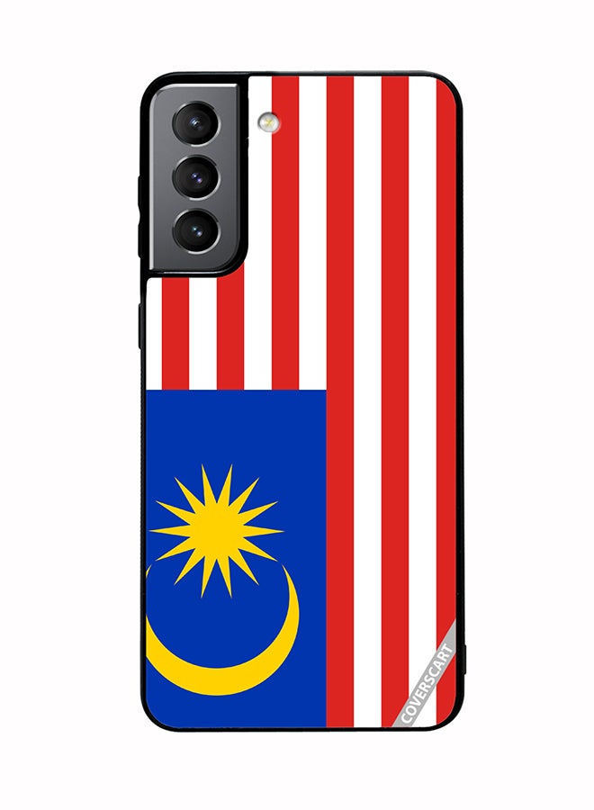 Protective Case Cover For Samsung Galaxy S21 FE 5G Malaysia Flag Design Multicolour