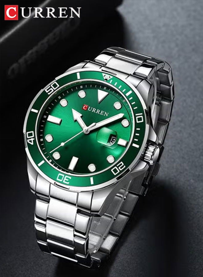 كارين ساعات رجالية أنيقة، كوارتز كاجوال مقاومة للماء، ساعة يد رياضية فاخرة، ساعات رجالية أصلية للأعمال. - Image 1