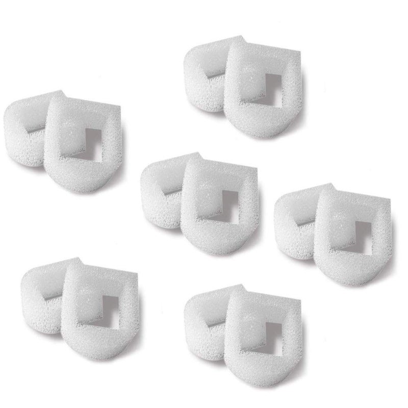 Camessy Qzbhct Foam Pre Filter fit for Drinkwell Stainless Steel 360 Lotus Avalon for Pagoda pet Dog and Cat Water Fountains 12 Pack