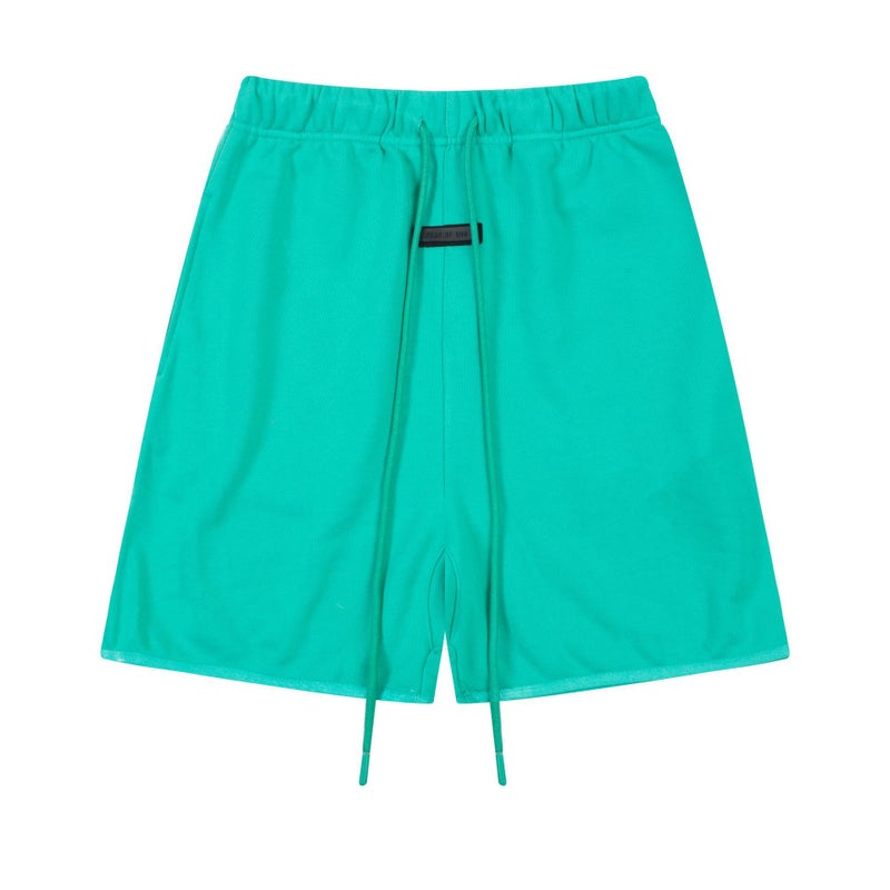 Fog Icon Trendy Brand 24Ss Silicone Letter Logo Casual Shorts Summer Loose Five-Quarter Pants For Men And Women - Image 1