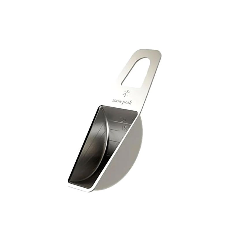 Snow Peak Stainless Steel Measuring SpoonHakarute Stainless Steel Lightweight Durable Scoop for Backpacking Camping  Outdoors