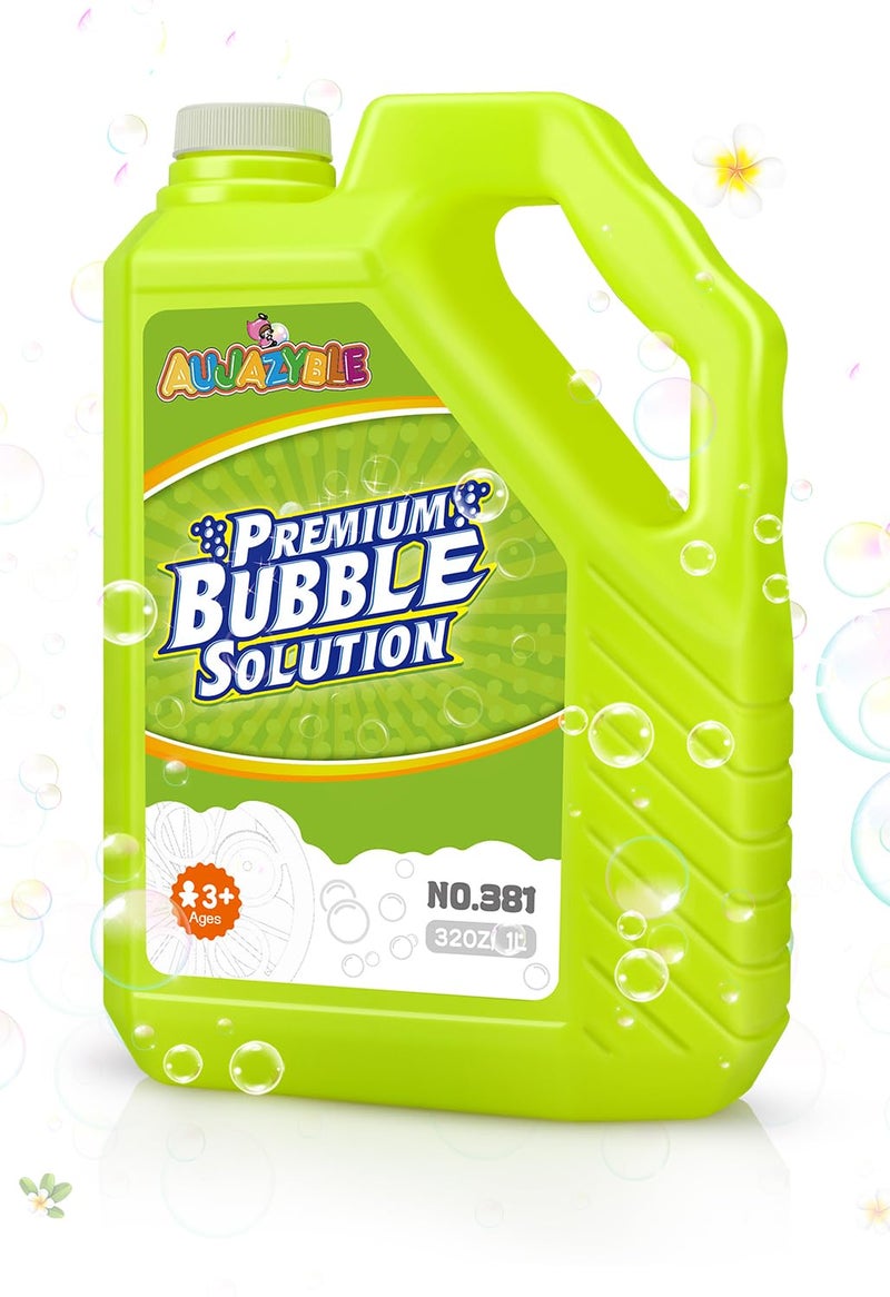 Aujazyble Bubble Solution Refills 32OZ Giant Bubbles Refill Solution Bubbles Bulk for Bubble Machine Bubble Gun Bubble Wands Bubble Mower Bubbles for Kids in Summer Celebrations Party Favor - Image 3