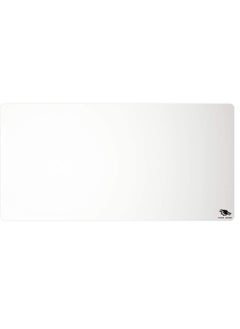 YASA GAME Extended NonSlip Rubber Base Textured Weave Gaming Mouse Pad White XXL 90 / 40cm  - Image 1