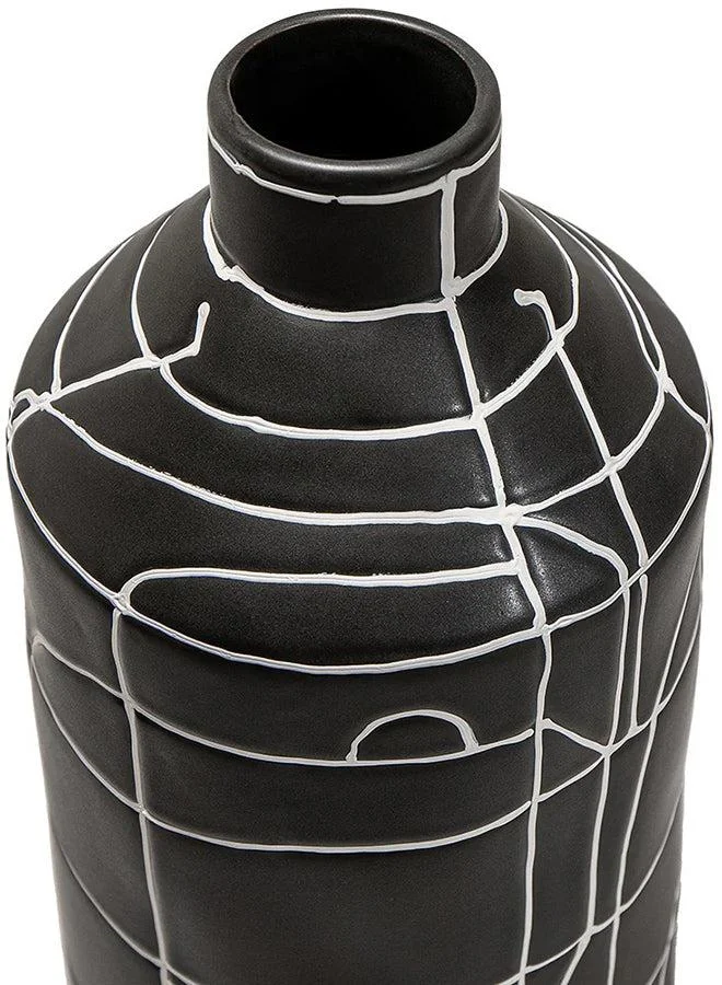 KNOT HOME Carlene Arneson Narrow Mouth Vase Knot Home Designer Accessory for Bedroom Living Dining Room Office Area Décor