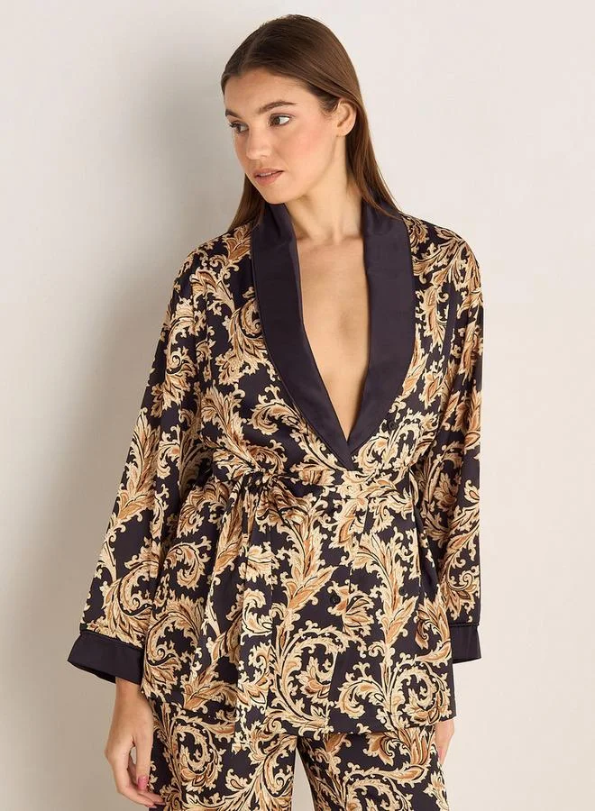 Splash FAV Floral Print Pyjama Set