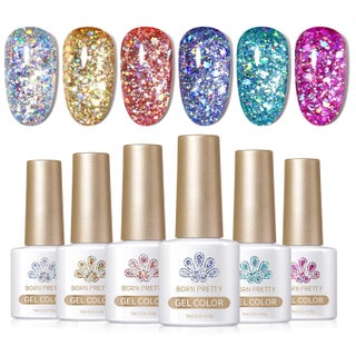 Born Pretty Glitter Gel Nail Polish Set Sparkly Shiny Gold Silver Pink Glitter Gel Polish Kit Soak Off UV Nail Gel Gift Box Nail Art Manicure Varnish Kit 7ML 6PCS - pzsku/Z1BF702DB443CF8B04972Z/45/_/1741799061/096c0cb5-d40c-494a-8e01-2b1d5048015f