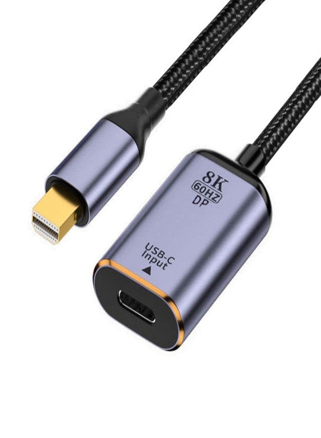 Chenyang كابل تشين يانغ CY USB C إلى Mini Displayport، مدخل USB Type C أنثوي إلى مخرج Mini Displayport 1.4 ذكر، كابل HDTV 8K@60hz 4K@120hz للتابلت والهاتف المحمول واللابتوب - Image 1