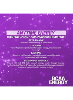 Evlution EVL BCAAs Amino Acids Powder - BCAA Energy Pre Workout Powder for Muscle Recovery Lean Growth and Endurance - Rehydrating BCAA Powder Post Workout Recovery Drink with Natural Caffeine - Furious Grape  - Image 4
