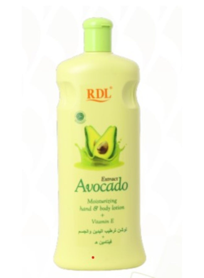 ار دي ال لوشن مرطب لليدين والجسم بخلاصة الأفوكادو من RDL
