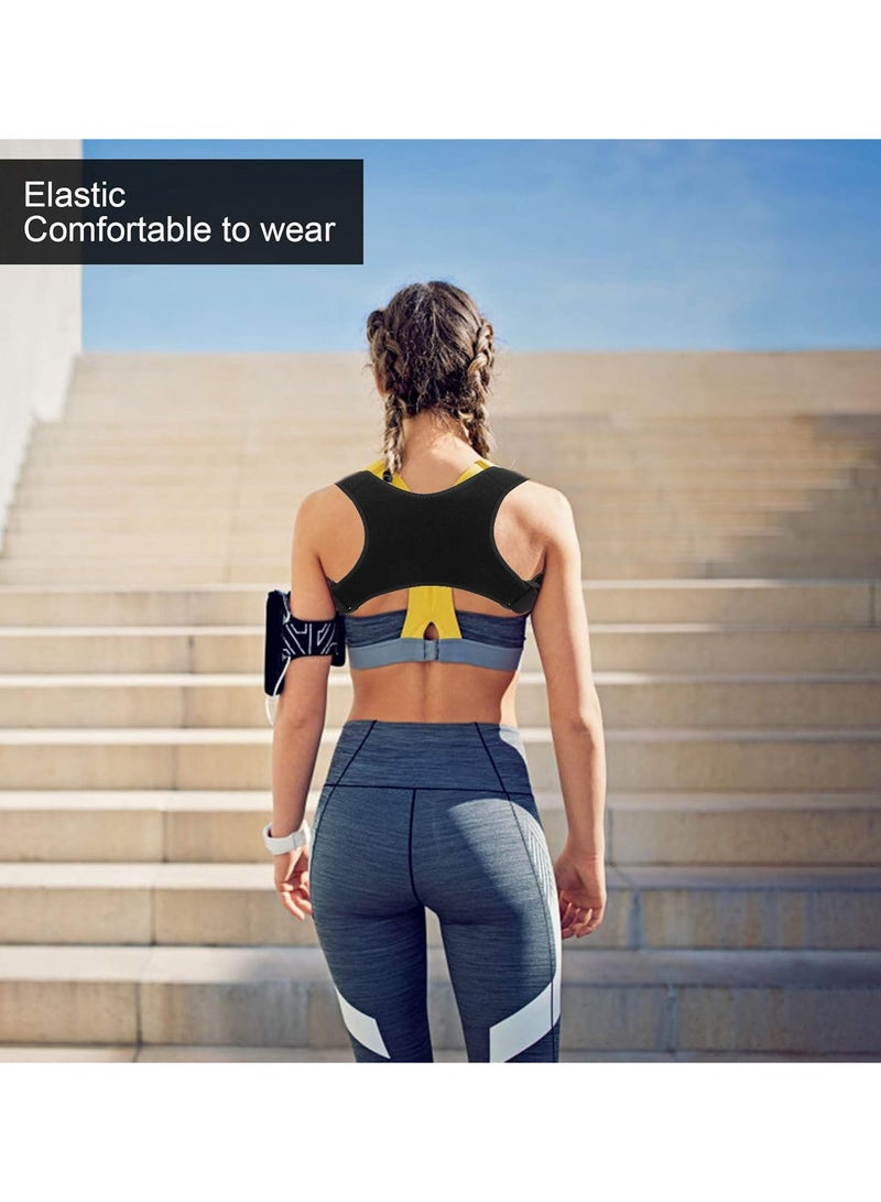 GGOOT Shoulder Support Belt, Posture Corrector Posture Correction Belt Back Straightener for Hunchback Correction - Image 3
