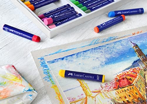 FABER-CASTELL Faber-Castel FC127024 Creative Studio Oil Pastel Crayons (24 Pack), Assorted - Image 2