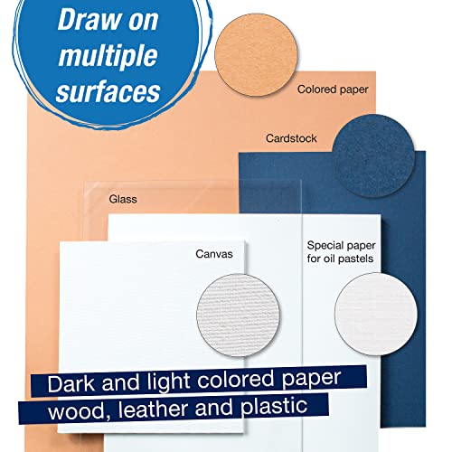 FABER-CASTELL Faber-Castel FC127024 Creative Studio Oil Pastel Crayons (24 Pack), Assorted - Image 4