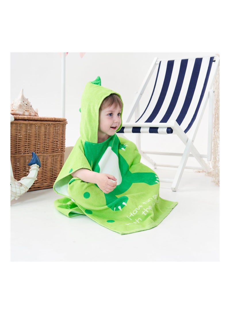 Y&D Kids Bath Beach Towel Terry Cloth Cover for Boys Girls Softest Hooded Wrap Pool Babie Toddler Bathrobe - Image 2