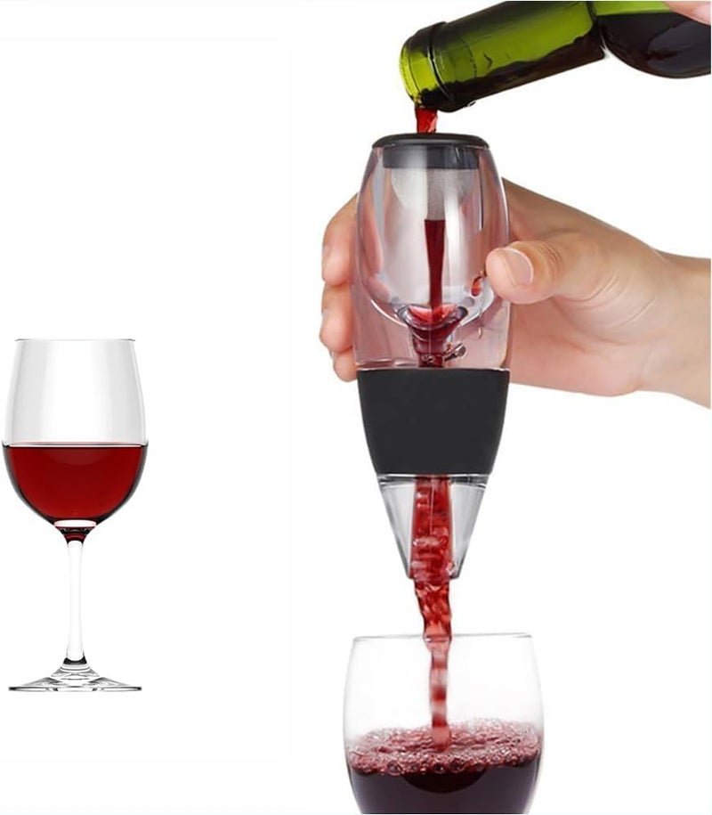 AIKARO - Wine Air Aerator Automatic Decanter with Filter and Base - Image 1