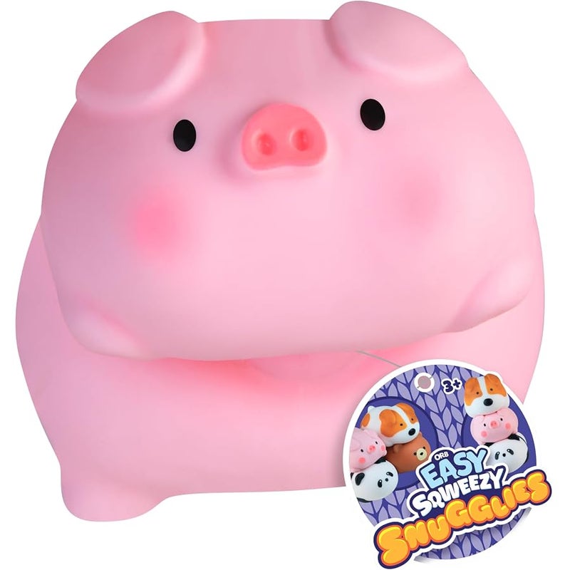 The Orb Factory ORB Easy Sqweezy Snugglies Giant Stretchy Pig - Stretches Up to 5 Feet Long - Jumbo Sized Squishy Toy Pet Pig, Stretch and Squeeze for Stress Relief - Fun Slow Rising Fidget Toy for Kids and Adults - Image 4
