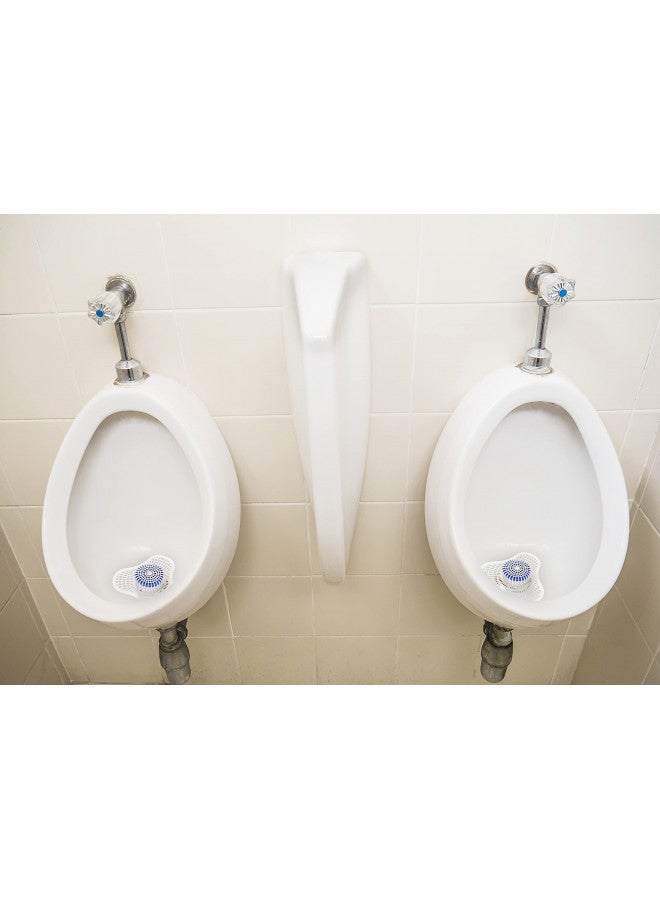 TAPIX Urinal Screen Deodorizer (12 Pack) with Urinal Cakes Ocean Breeze Scent, Anti-Splash Urinal Deodorizer - Image 4