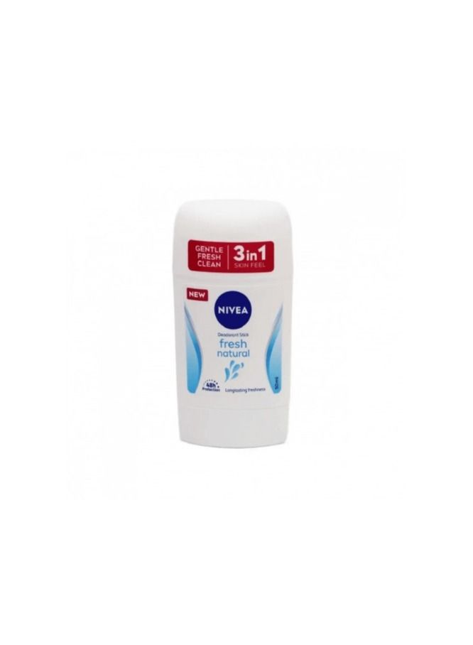 Nivea Deodorant Stick for Women 48h Protection Fresh Natural 50ml
