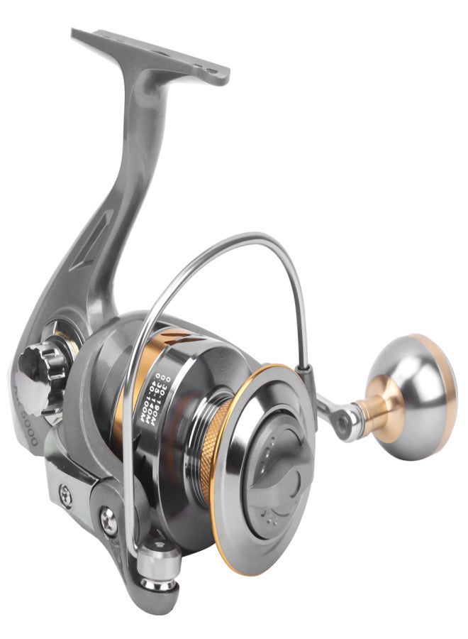 DEUKIO Handle Skirted Spool Rock Sea Fishing Spinning Reel Fishing Line Wheel AccessoryAR5000 - Image 4