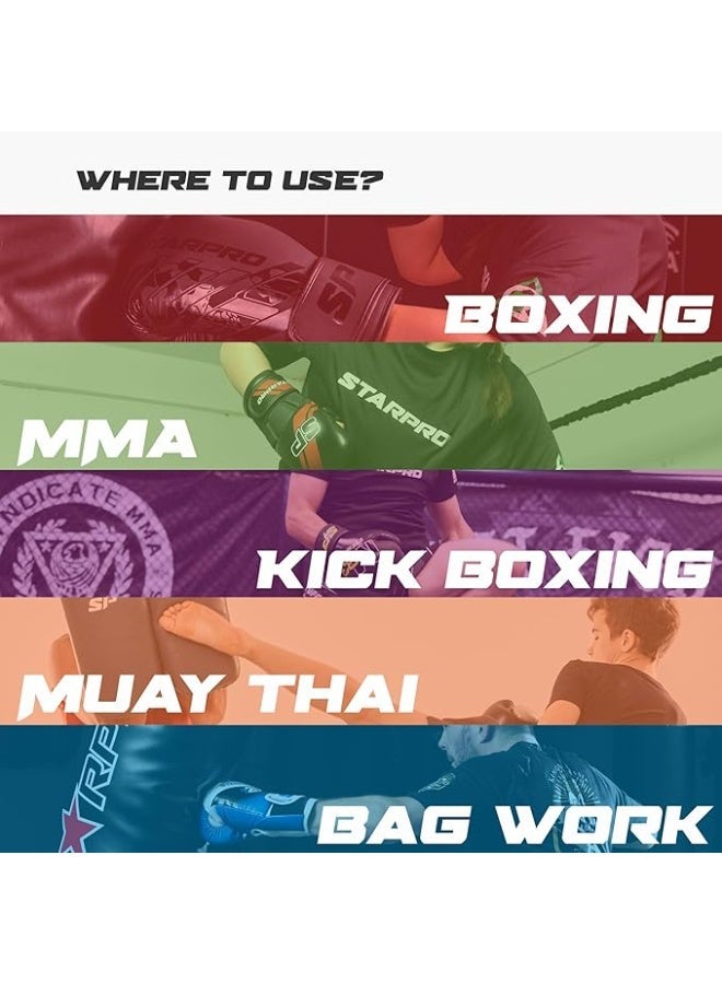ستاربرو جوانتي ملاكمة الضربة القاضية كيه او للكمات قوية وسريعة للرجال والنساء من ستاربرو، وزن 283 جرام و340 جرام وأحجام أخرى - Image 4