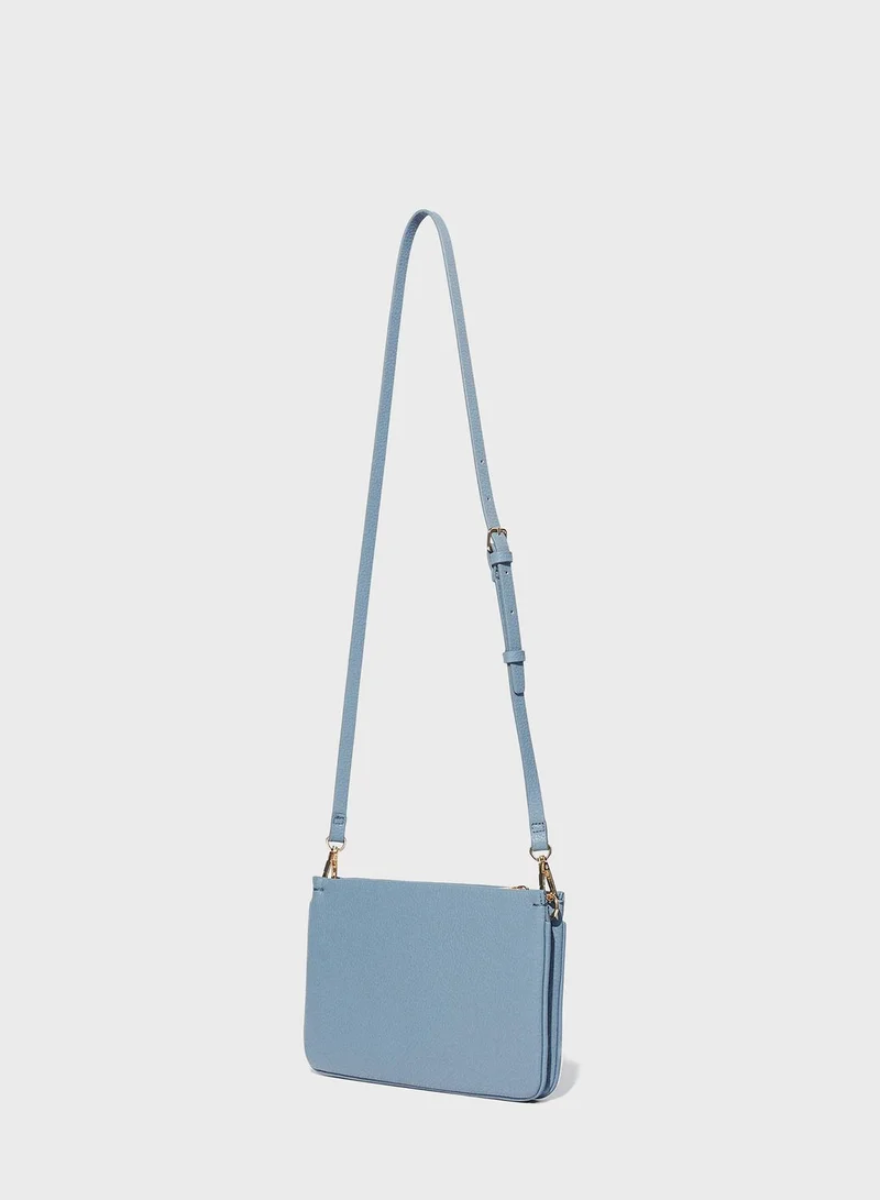 بارفوا Logo Detailed Zip Over Crossbody