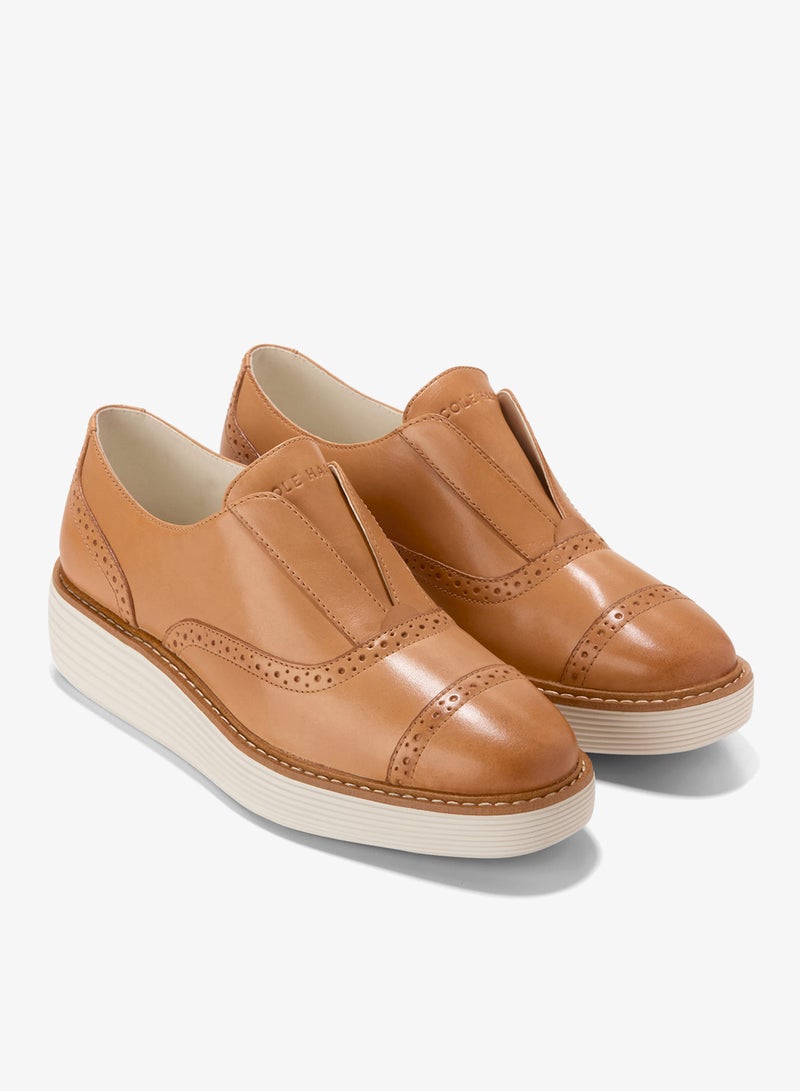 COLE HAAN Women's ØriginalGrand Platform Laceless Oxfords - Image 5