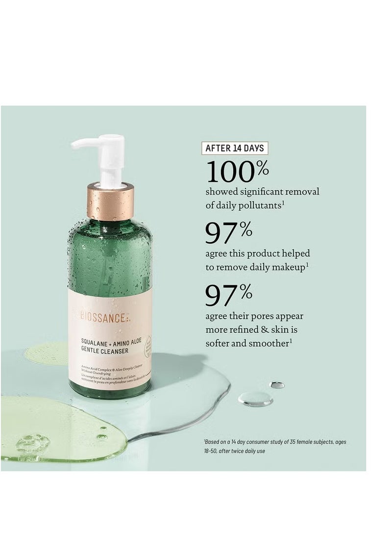 Biossance Squalane and Amino Aloe Gentle Cleanser 200ml - Image 4