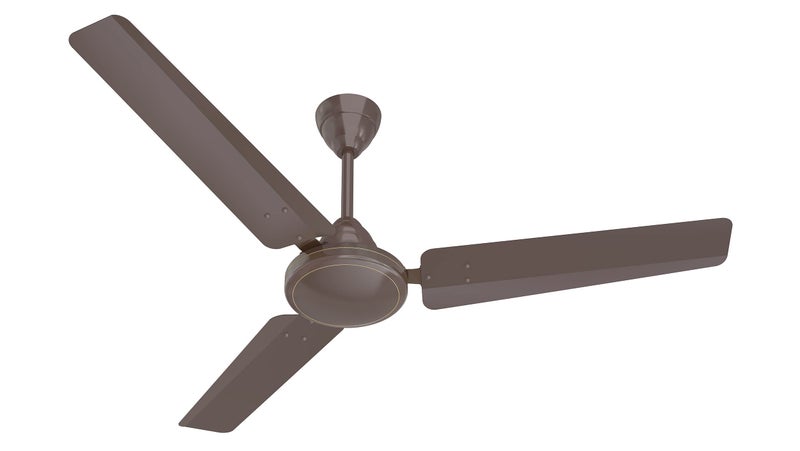 Havells 1200mm Samraat Energy Saving Ceiling Fan With 1 Star Rating (Smoke Brown, Pack of 1) - Image 1