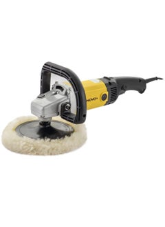Halamine 1200W to 1400W 7 inch Electric car Polisher Machine ，Buffer Polisher，with Wool Buffing Pad ，1 Backing pad Double Insulated with Speed Control (Speed-3000rpm) Multicolour  - Image 1