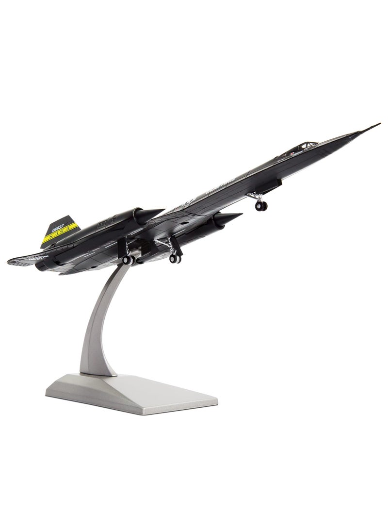 Lose Fun Park Lose Fun Park 1144 SR 71 Blackbird Plane Model Diecast Military Fighter Attack Airplane Models Aircraft with Stand 