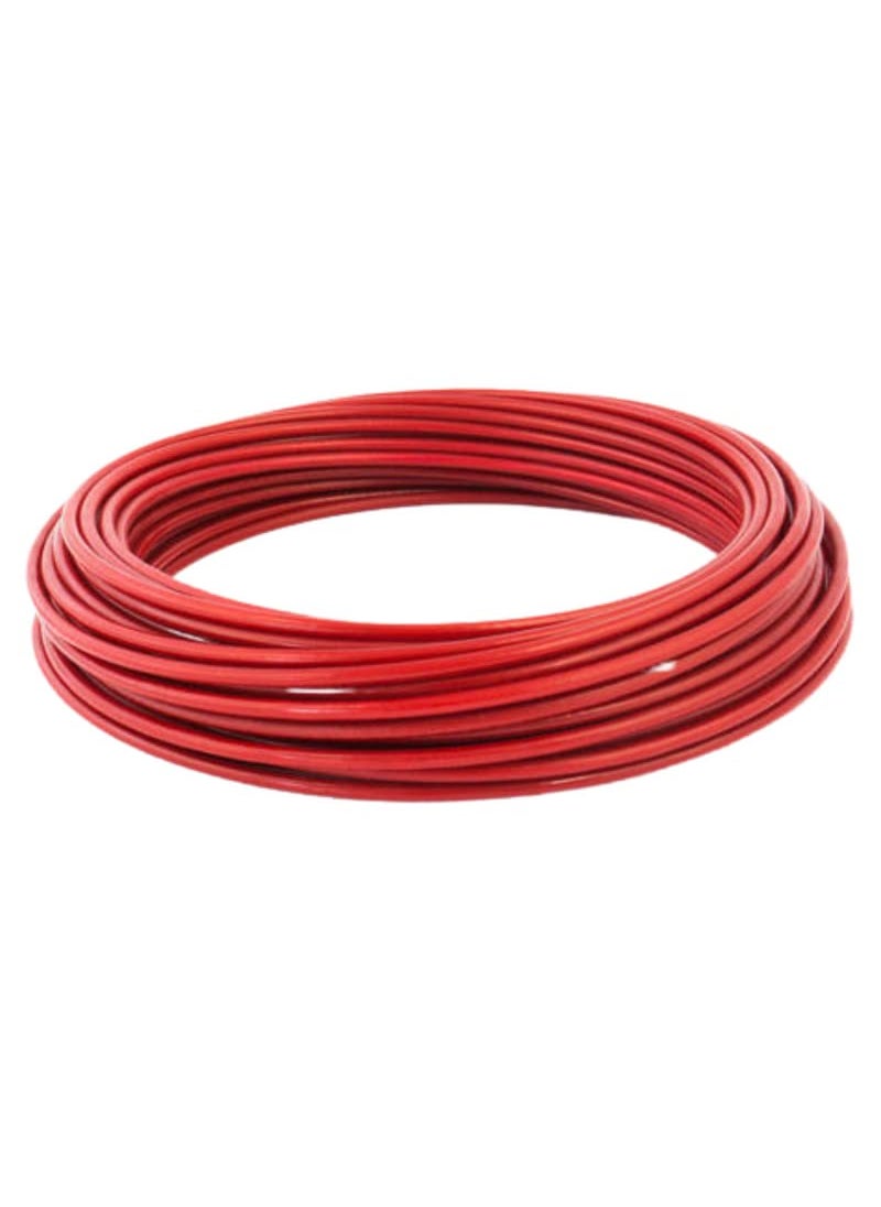 Mabron Mabron Copper Wires 10mm for Domestic and Industrial Electric Connections up to 1500 watts 10 Meter Red Color 1 Year Warranty  - Image 1