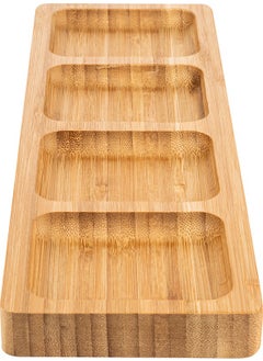 Naturalove Bamboo Serving Plate - 4 Sections  - Image 4