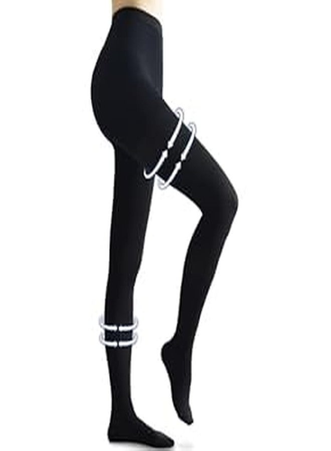 TURION Varicose Vein Stockings | Thigh-High Compression Socks for Leg Support | Medical-Grade Graduated Compression for Blood Circulation | Unisex Stretchable & Breathable Support Stockings | Gray Color | (Small-One Pair) - Image 4