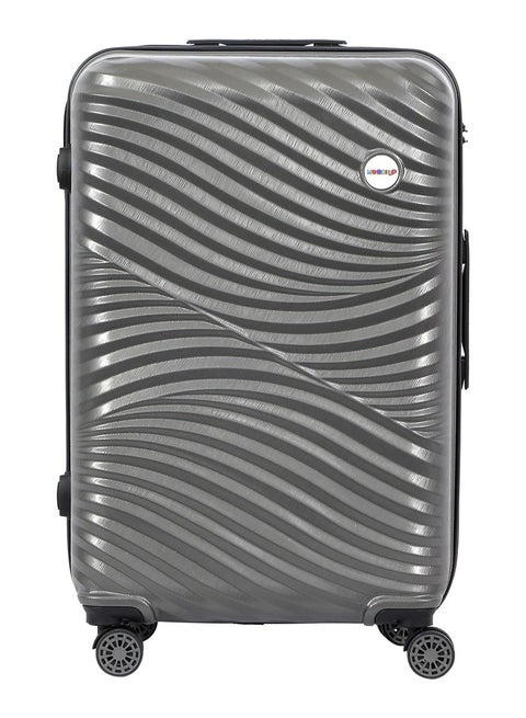 Biggdesign Lightweight Moods Up Carry On Luggage with Spinner Wheel and Lock System Anthracite 20-Inch