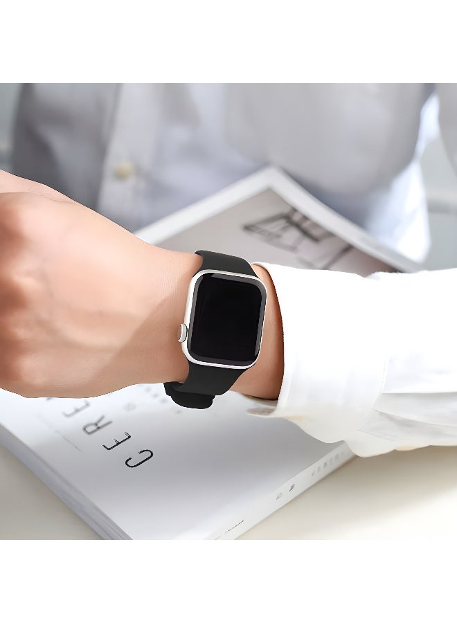 براندكود ساعة ROCK 31 الذكية - ساعة اتصال بلوتوث مقاومة للماء مع شحن لاسلكي وبطارية كبيرة وتتبع اللياقة البدنية وأوضاع رياضية متعددة - Image 2