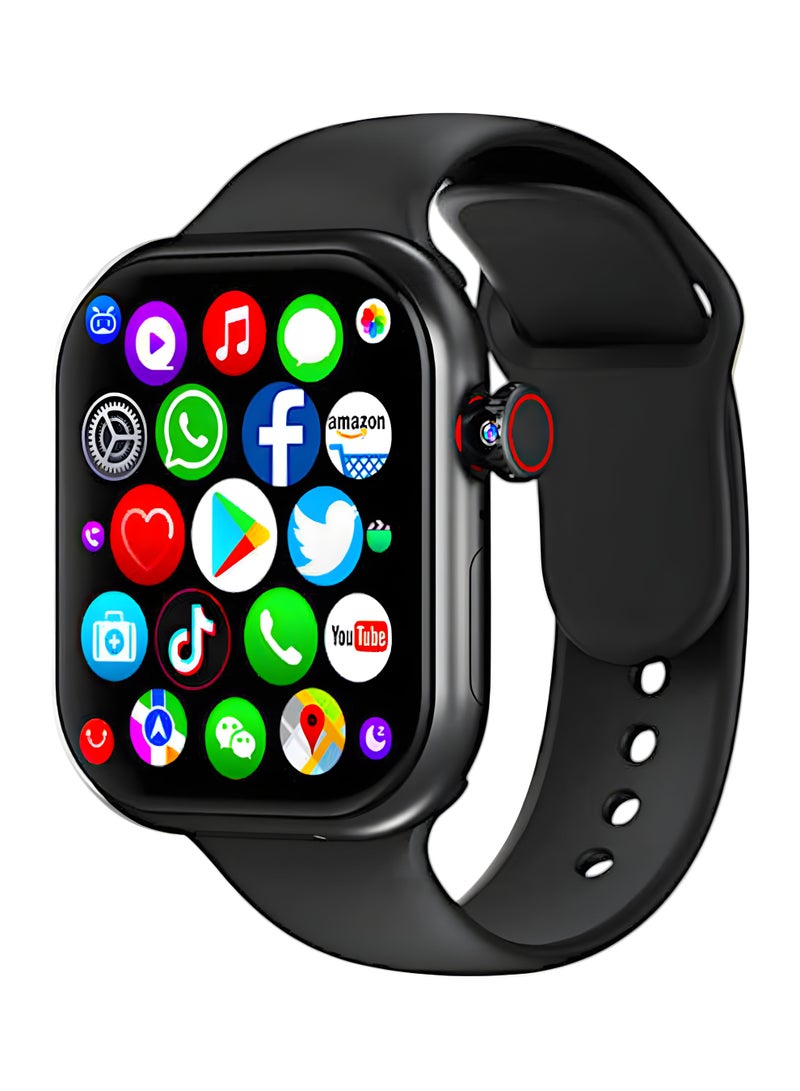 براندكود ساعة ROCK 31 الذكية - ساعة اتصال بلوتوث مقاومة للماء مع شحن لاسلكي وبطارية كبيرة وتتبع اللياقة البدنية وأوضاع رياضية متعددة - Image 3