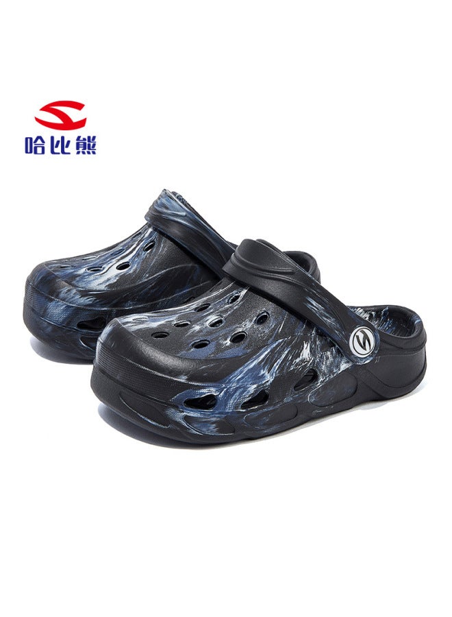 Hobbie Bear Boys Cave Shoes Sandals Summer Girls Baotou Tie Dye Mixed Color Beach Shoes Sandals Outlet