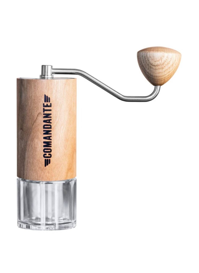 COMANDANTE C40 MK4 | Manual Coffee Grinder I Nitro Burrs I Portable and Compact I American Cherry  - Image 1
