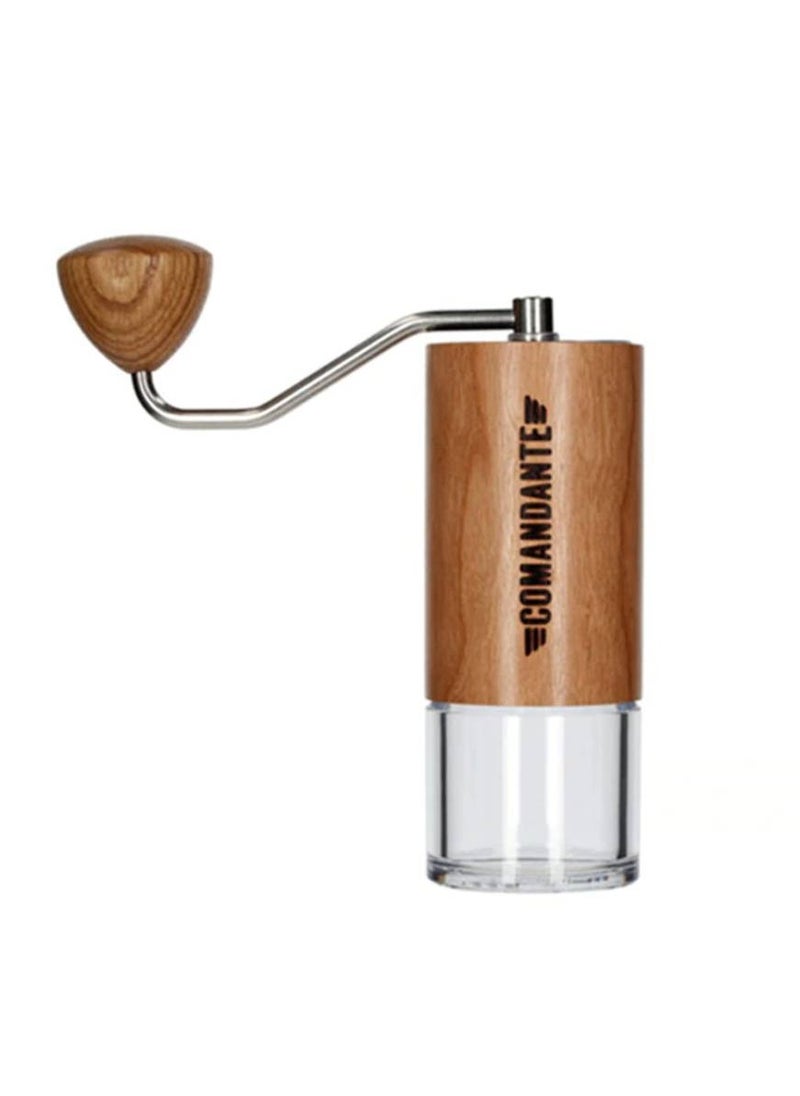 COMANDANTE C40 MK4 | Manual Coffee Grinder I Nitro Burrs I Portable and Compact I American Cherry  - Image 2