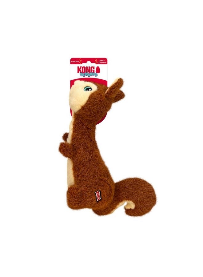 كونج لعبة كونغ سكرافز المحشوة للكلاب (سنجاب) - Image 1