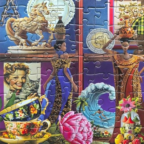 Mulic 500 Piece Puzzles for Adults Collected 2 Licensed by Chris Bigelow Retro Puzzle Back to The Past - Image 5