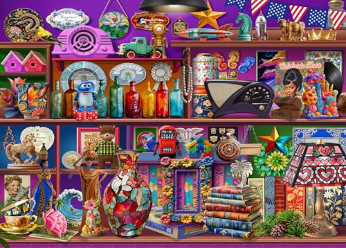 Mulic 500 Piece Puzzles for Adults Collected 2 Licensed by Chris Bigelow Retro Puzzle Back to The Past - Image 1