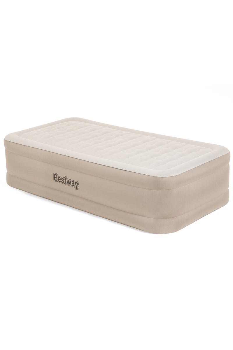 Bestway Bestway Airbed Twin Size Built-In AC Pump 191x97x46cm | Air Mattress | Inflatable Mattress | Air Bed For Indoor and Outdoor Camping - Image 1