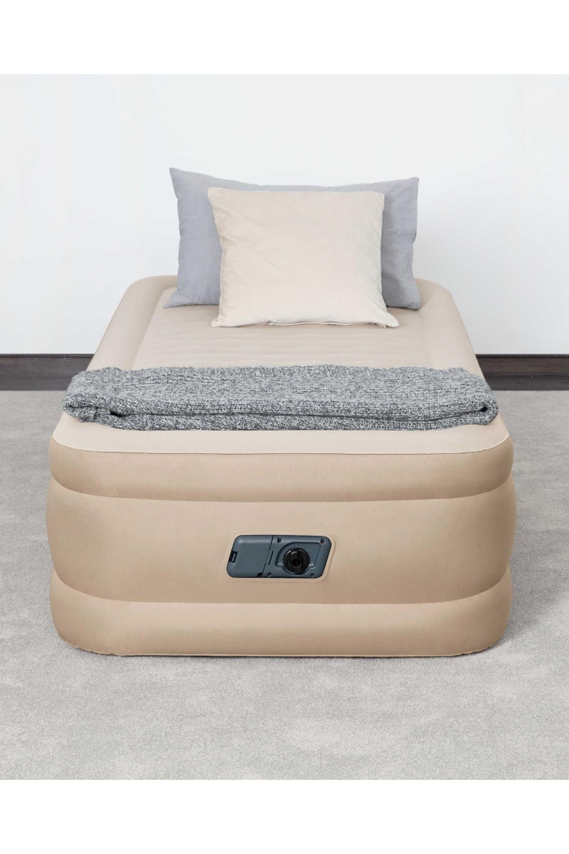 Bestway Bestway Airbed Twin Size Built-In AC Pump 191x97x46cm | Air Mattress | Inflatable Mattress | Air Bed For Indoor and Outdoor Camping - Image 3
