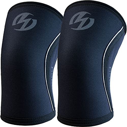 Nisrok Elbow Sleeves (Pair),Support for Cross Training,Weightlifting,Powerlifting,Basketball and Tennis,5mm Neoprene Compression Brace for Both Women and Men(X-Large) - Image 1