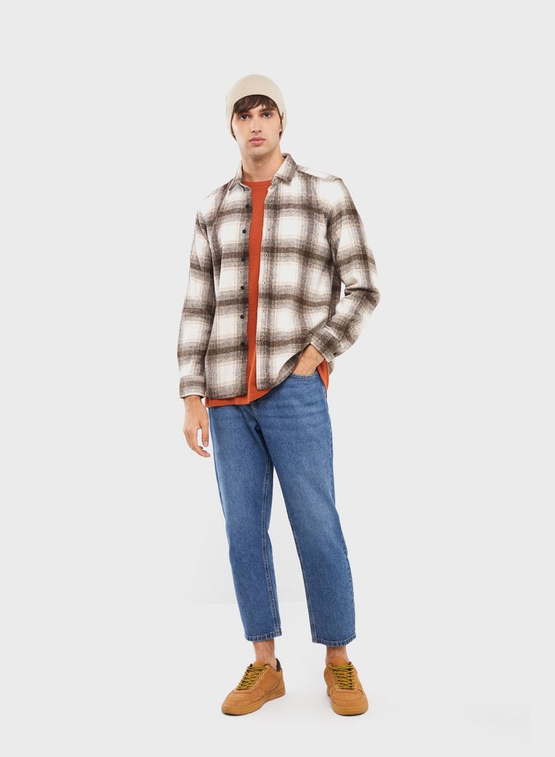 Checked Regular Fit Shirt